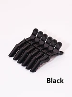 6 pinces à cheveux en forme de crocodile – Design en forme de griffe, pinces de salon pour coiffure et maquillage, accessoires pour perruques en cheveux naturels 5