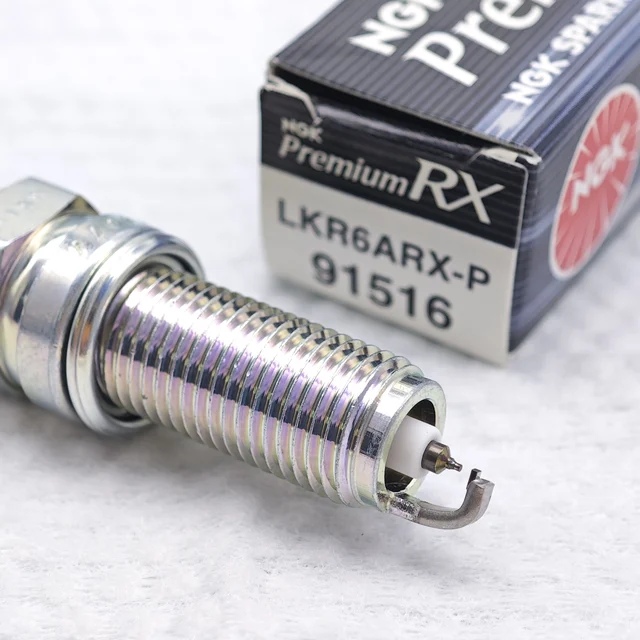 日本特殊陶業(NGK) プレミアムRXプラグ LKR6ARX-P No.91516 [ポンチカシメ型] [4個箱] | 日本特殊陶業(NGK) プレミアムRXプラグ 91516 ポンチカシメ形 LKR6ARX-P | スパークプラグ | 車＆バイク