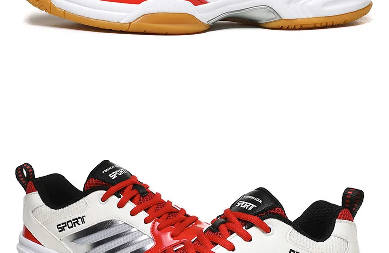 Description Picture 4 of itemMen Badminton Shoes Table Tennis Shoes Volleyball Shoes Sport Sneakers Anti Skid Plus Big Size 47 48 49