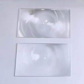 Lenti di Fresnel per Proiettore da 2.4, 3, 5, 5.8, 7, 8.9, 10.1, 12.1, 15.6 Pollici, Parti di Ricambio per Proiezione Fai-da-Te, Lenti Ingrandenti in Plastica Filettate