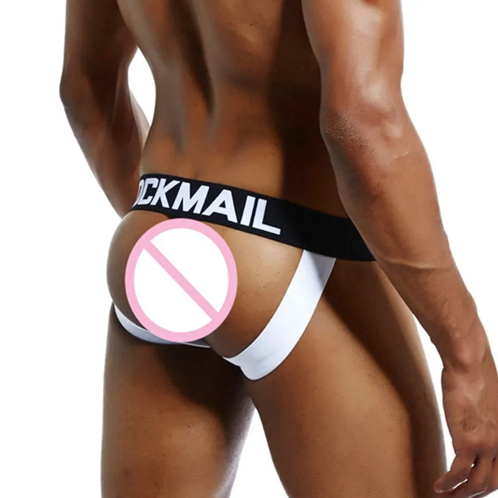 Men Mesh Jockstrap Athletic Supporter Sexy Low Waist Breathable Underwear Strap Briefs Gay Penis Pouch Bikini Thong G-Strings