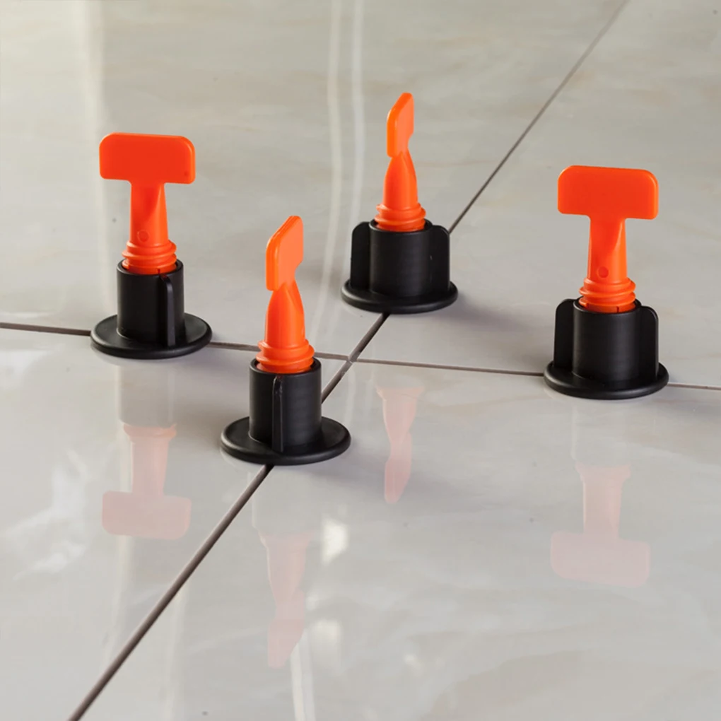 

50 Pieces Tile Leveling Tool Professional Heavy Duty Anti-corrosive Leveler