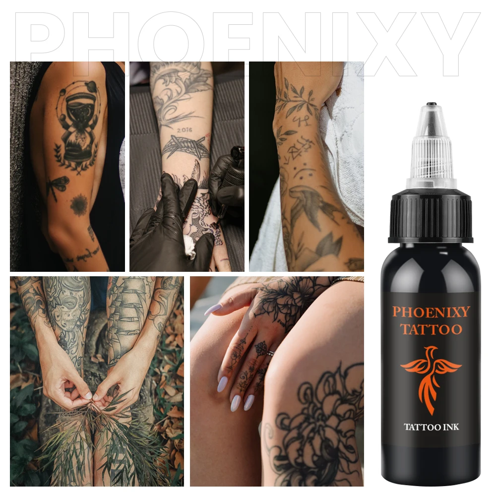 Professional Tattoo Inks 30ml/5ml Black White Red Colorful Tattoo Pigment for Permanent Makeup Body Art Pigment Supplies tattoo ink,tattoo ink pigment