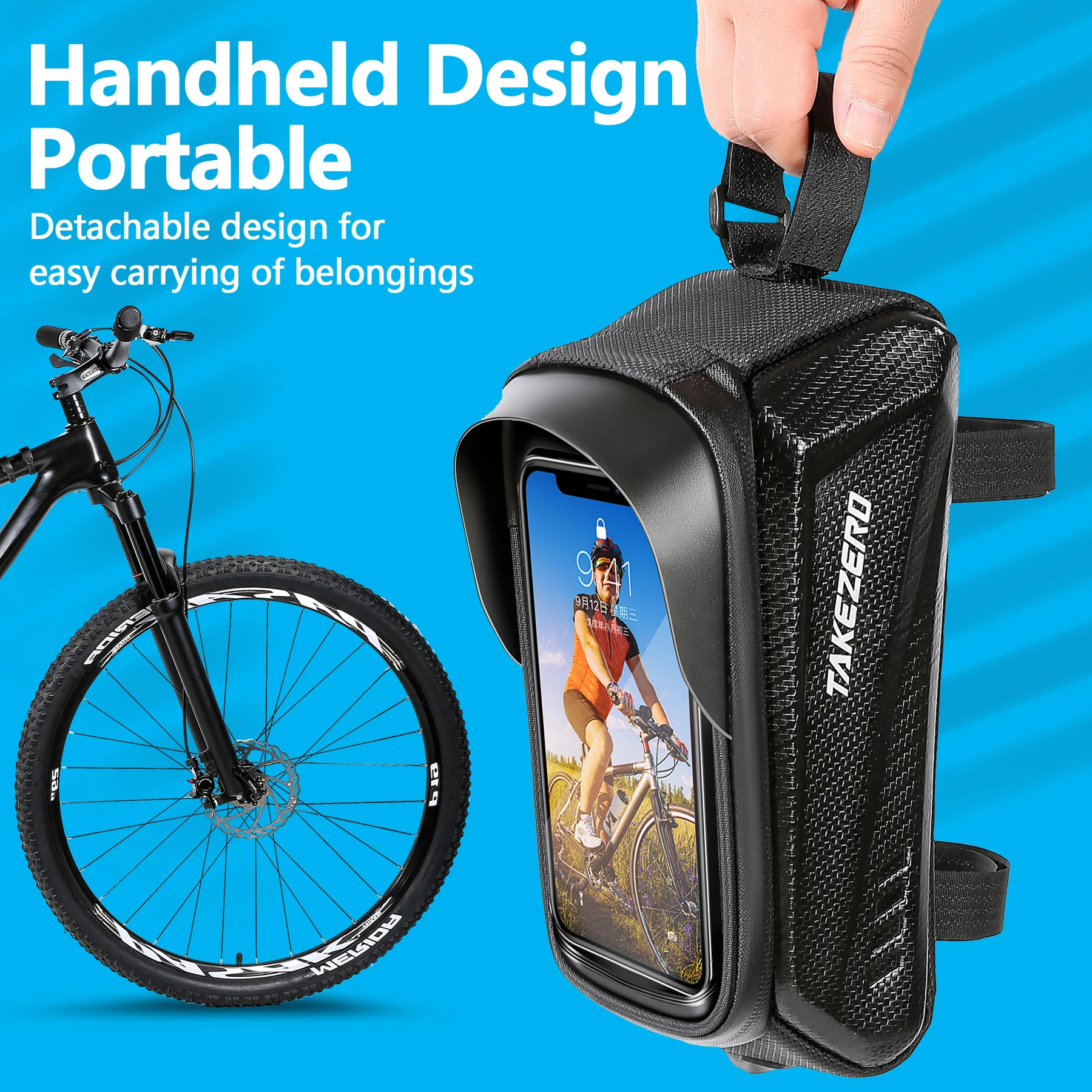 WILD MAN cooter Bag Accessories Wild Man Adult Waterproof for Xiaomi Scooter Front Bag Bike Bicycle Bag Case Rainproo Electricf