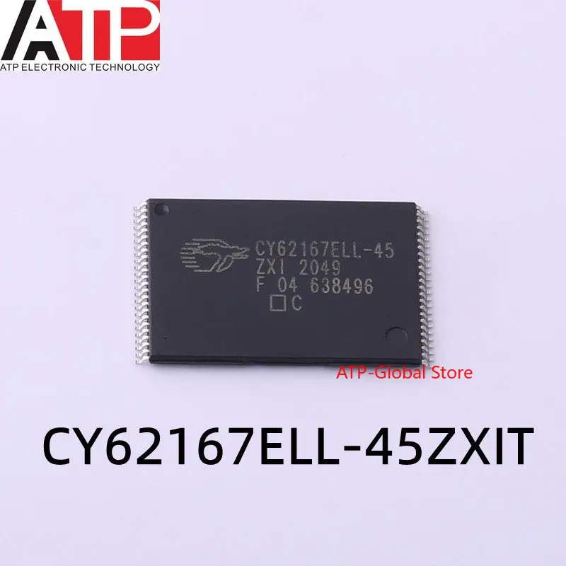 

5 шт., Встроенная микросхема CY62167ELL TSSOP48
