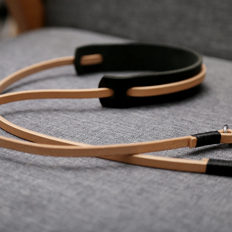 Tracolla Per Fotocamera In Vera Pelle Conciata Al Vegetale Per Sony A7C A9 Ii A7R4 Nikon Leica Q2 M10 Fujifilm Xt4 X100V Xe4