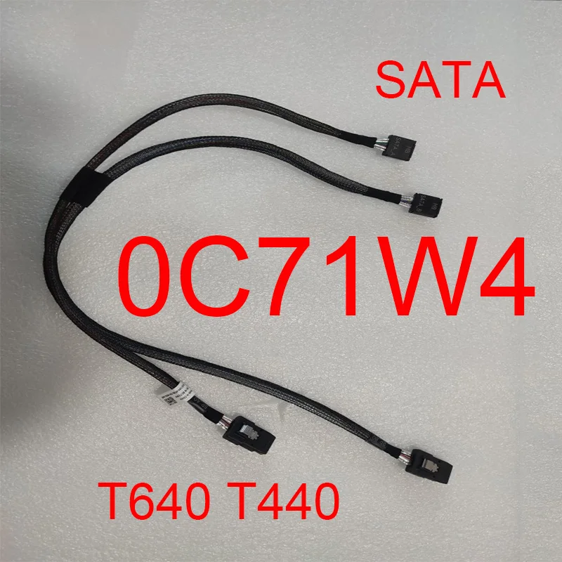 

New Original For Dell T640 T440 Workstation Power Supply Cable 0C71W4 C71W4 8 Backplane SATA Hot Disk