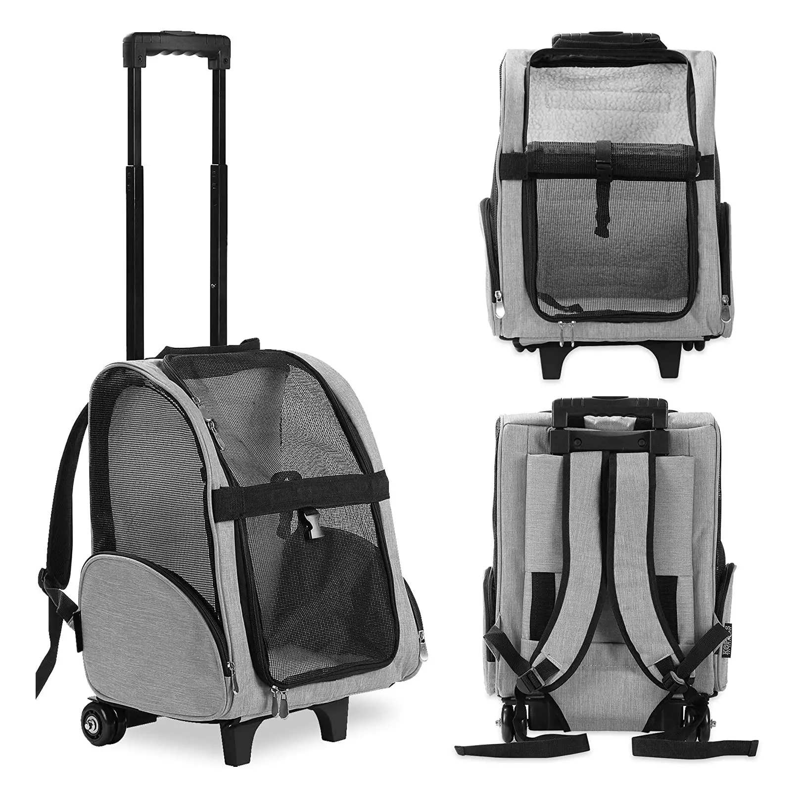 custom color logo foldable pet carrier travel bag Weekend Outdoor Camp Stroll Cat Backpack Bag