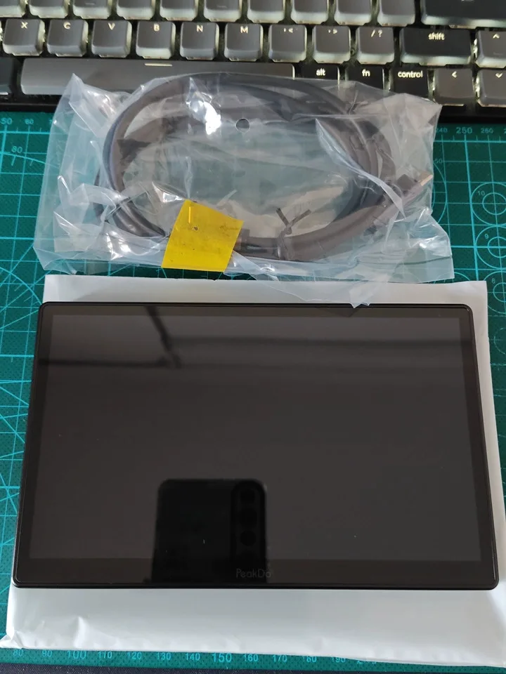 PeakDo 7인치 휴대용 터치스크린 IPS LCD 디스플레이, 게임, 업무, PS5/Xbox/PC용 보조 화면, 1080P 60Hz USB C HDMI 모니터