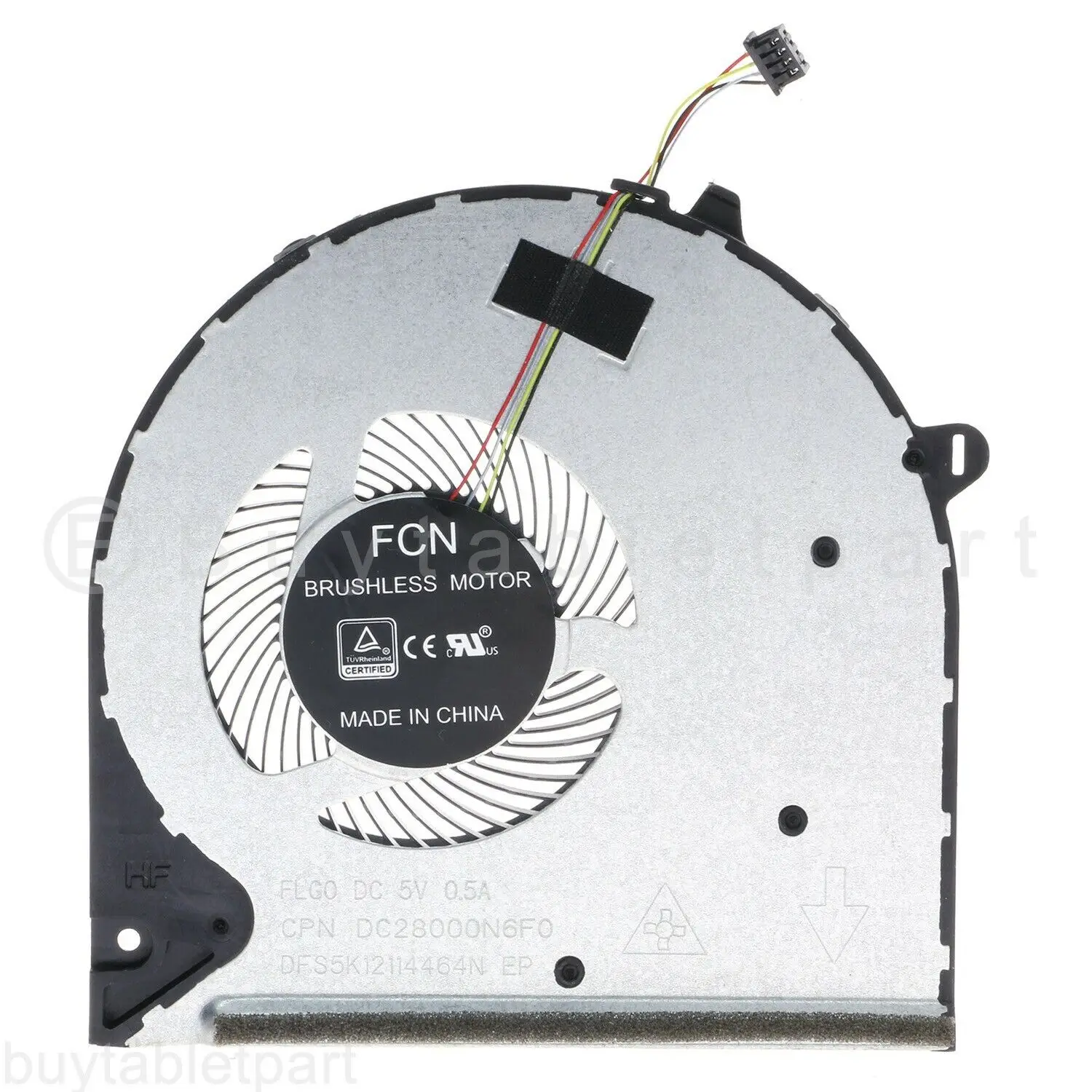 

NEW CPU Cooling Fan For HP 15-DU 15S-DU0002TX 15-DW 15-DW0043DX L52034-001