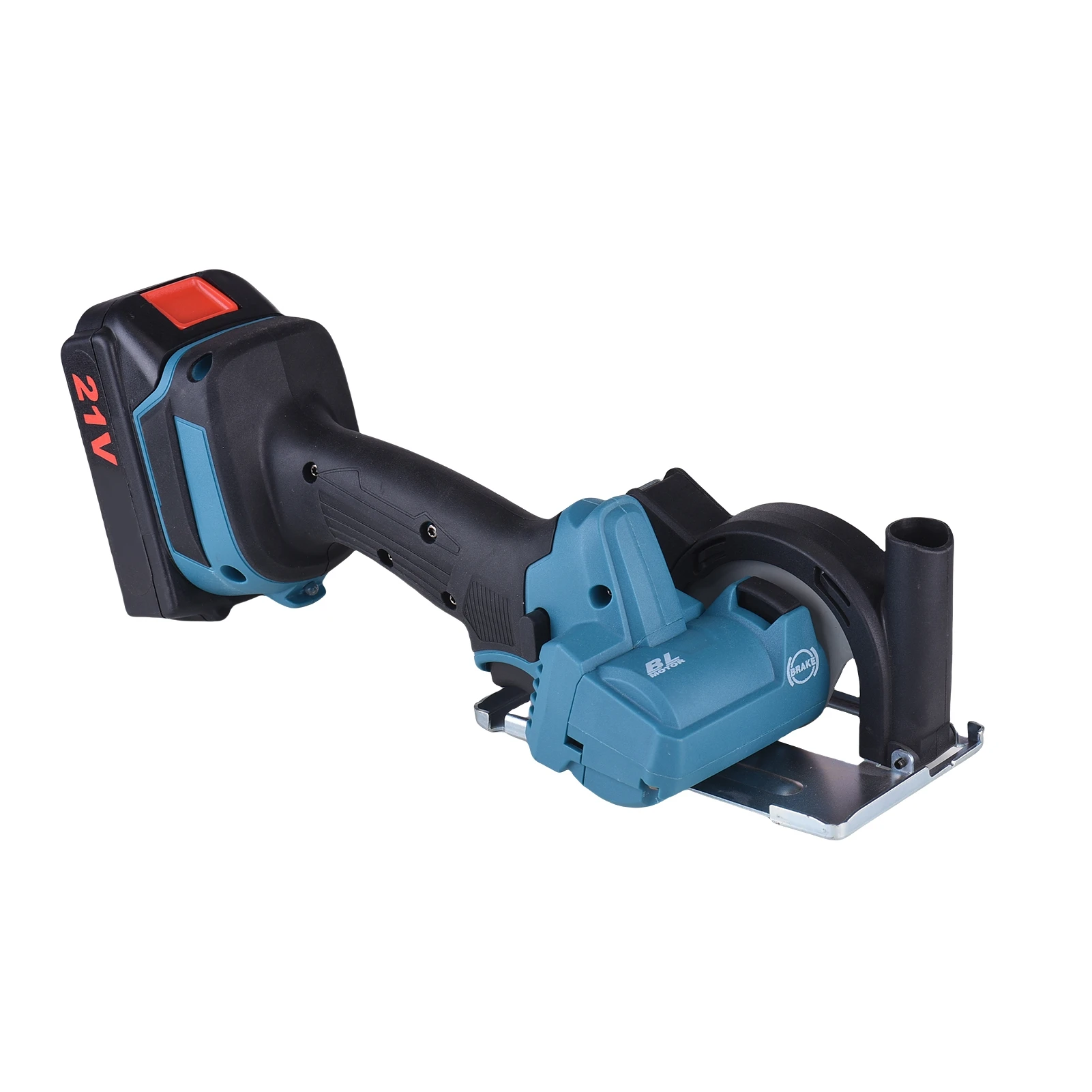 Cordless Circular Saw, Handheld Angle Grinder with Non-Slip Handle, Rechargeable