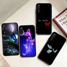 

Simple Cute Butterfly Patterned Phone Case For Xiaomi Redmi note 7 8 9 11 t s 10 A pro lite funda shell coque cover