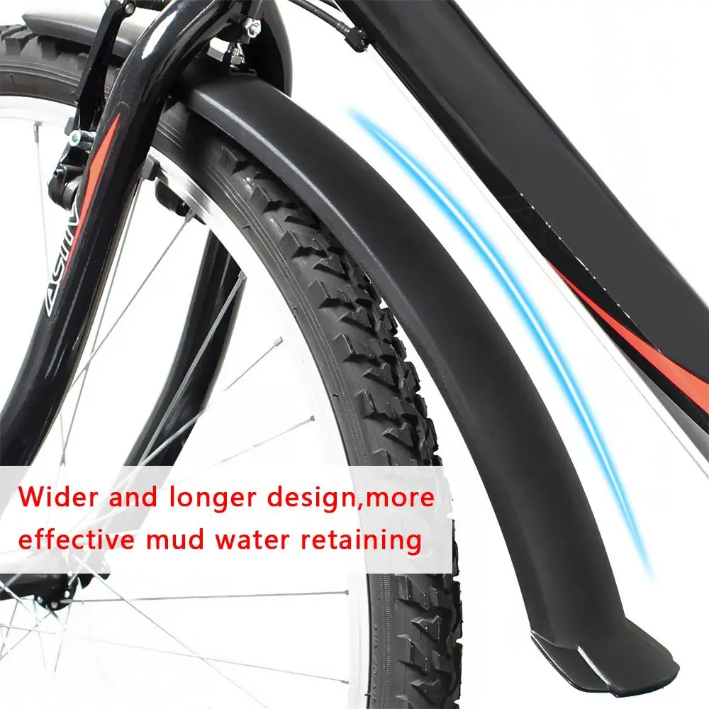 

26'' New Outdoor Sports MTB Accessories Swallow Tail Bicycle Mudguard Bike Fenders Front/Rear Bicycle Parts