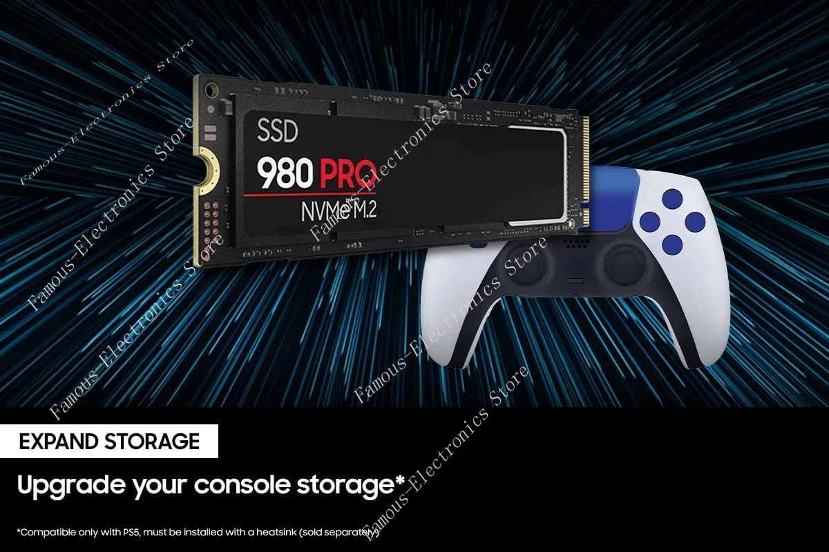 M2 2280 SSD, PS5, PC, ƮϿ,  ָ Ʈ ũ, PCIe Gen 5.0X4 NVMe, 8TB, 4TB, 2TB, 1TB 980 PRO SSD, 7450MB