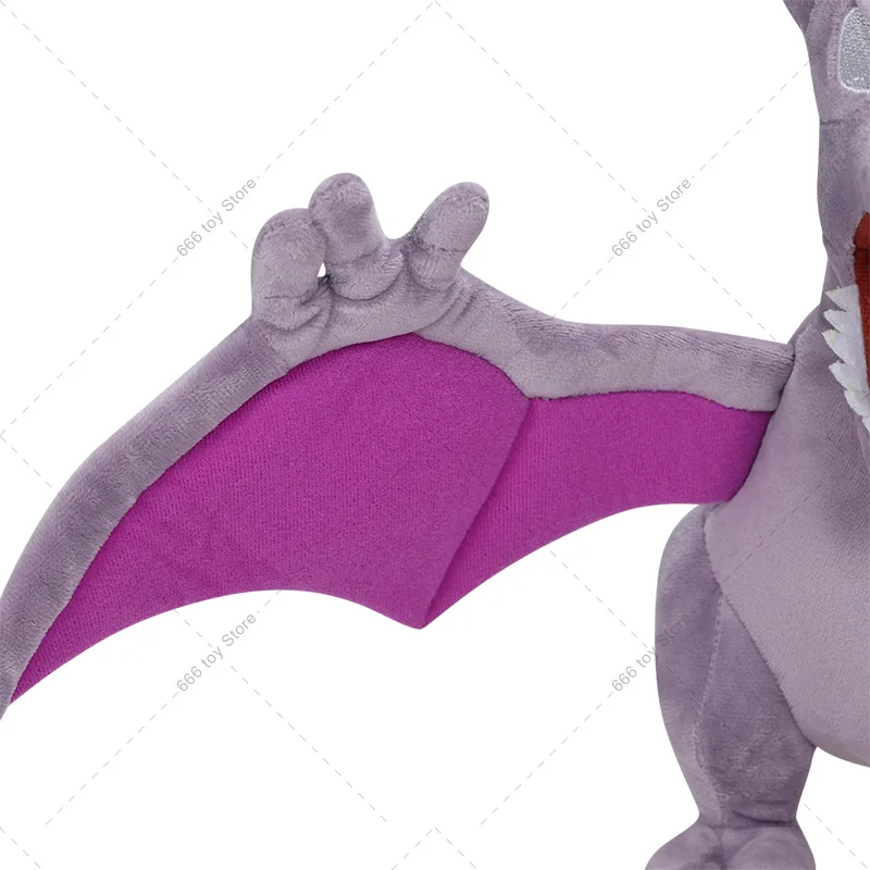 Purple Aerodactyl Plush Stuffed Doll Toy for Kids