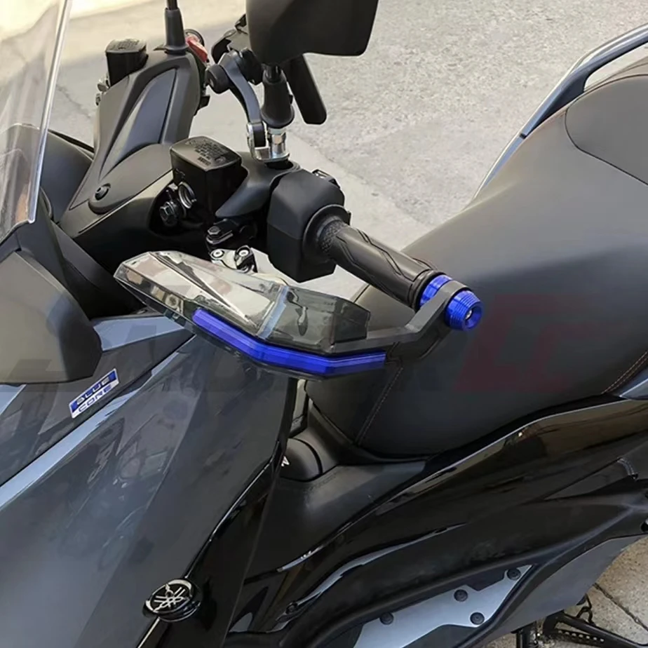 Handlebar Protectors Windproof Universal 7/8" For Motorcycle Scooter Mountain E-Bike Brake Lever Guard Aluminum Stiffener