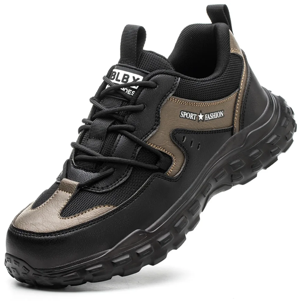 

Men's Safety Shoes Are Lightweight and Not Easily Damaged. They Are Shock and Puncture Resistant Work Shoes with Steel Toes