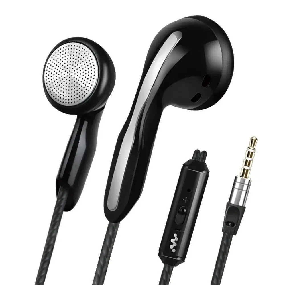 전자제품 노트북 소음 제거 스테레오 베이스 폰 헤드셋 3.5mm 인이어 이어폰 유선 이어폰 플랫 이어버드 스포츠 헤드셋