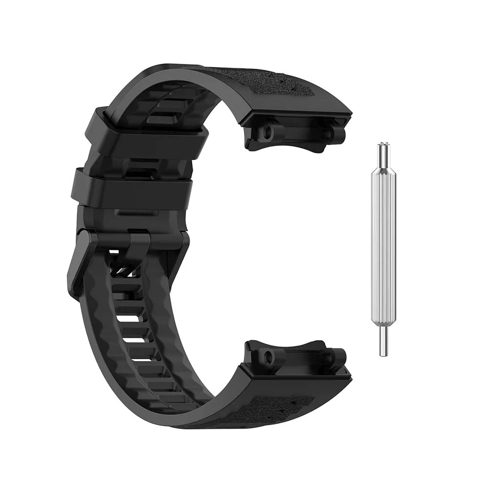 Adjustable Silicone Sport Strap Band with Removal Tool - Premium Replacement Accessory