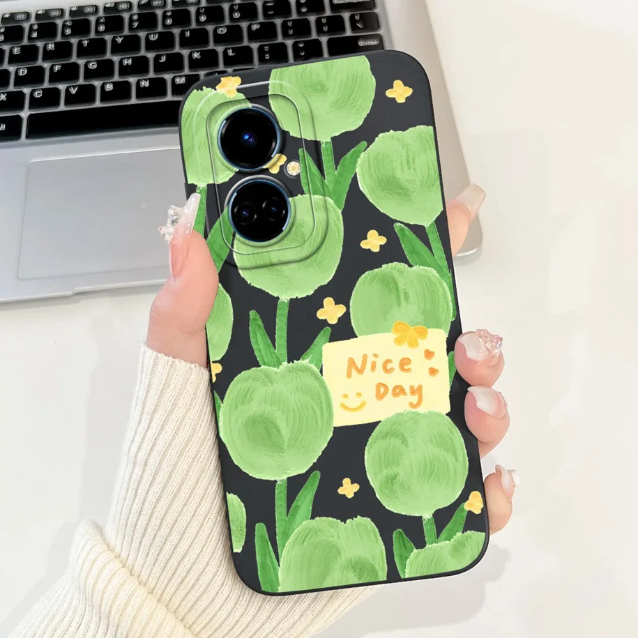 Cute Cartoon Camera Protection Matte Soft Phone Case Cover