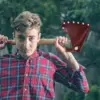 1pc Ax Protector Hatchet Protective Cover Portable Outdoor Major Case Cowhide Axe Case Axe Head Sleeve 5
