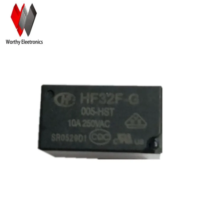 

Free shiping wholesale 10pcs/lot relay HF32F-G-005-HST