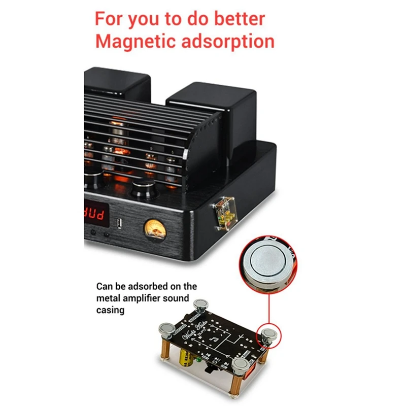 ZK-PT2 HIFI 5.1 블루투스 USB 디코더 보드 플레이어, 무손실 WAV, FLAC, APE 오디오 리시버 사운드 앰프, 앱 기능, 내구성