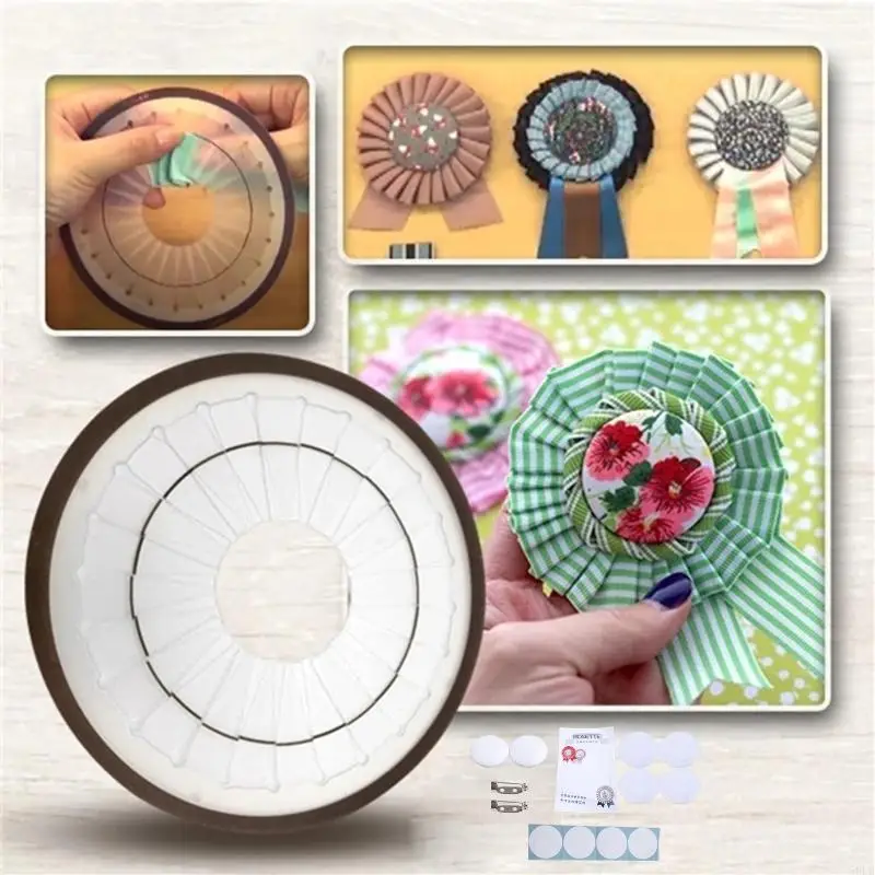 50LB DIY Rosette Maker Handmade Ribbon Flower Decor Making Tool Easy Rosette Maker DIY Craft Supplies Home Decoration