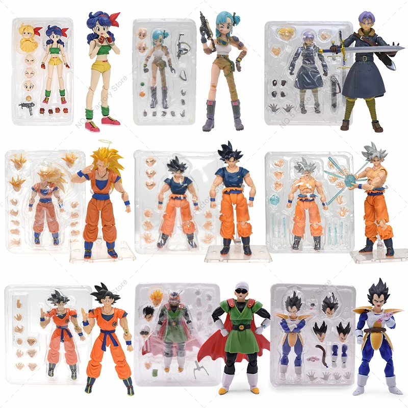 ドラゴンボール Z アクションフィギュア SHF 悟空ベジータトランクス