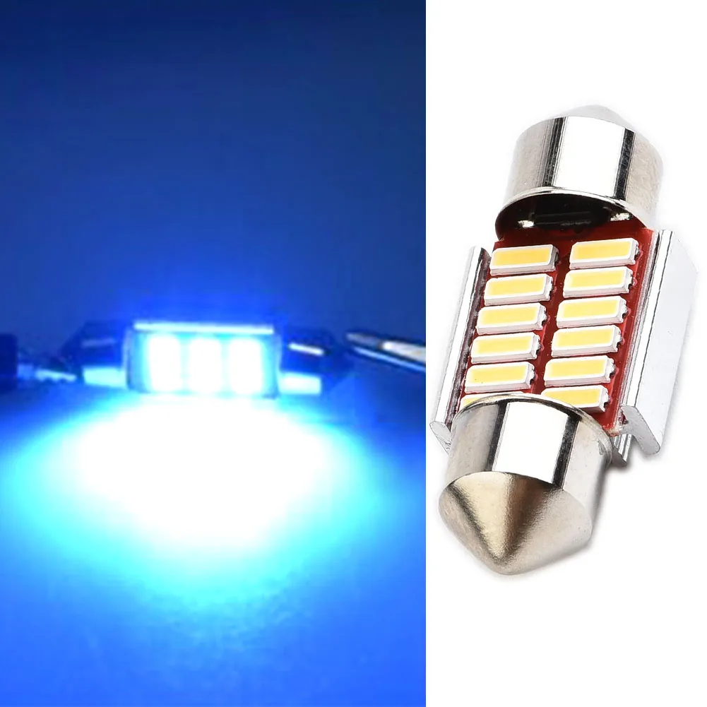 Festoon 36 C5W Bulb 12V 12 SMD 8000K
