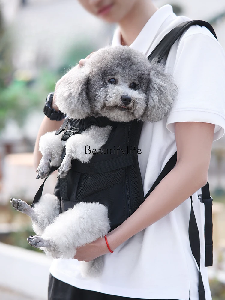 

Cute out Backpack Cycling Dog Bag Small and Medium Dogs Pet Strap Bag