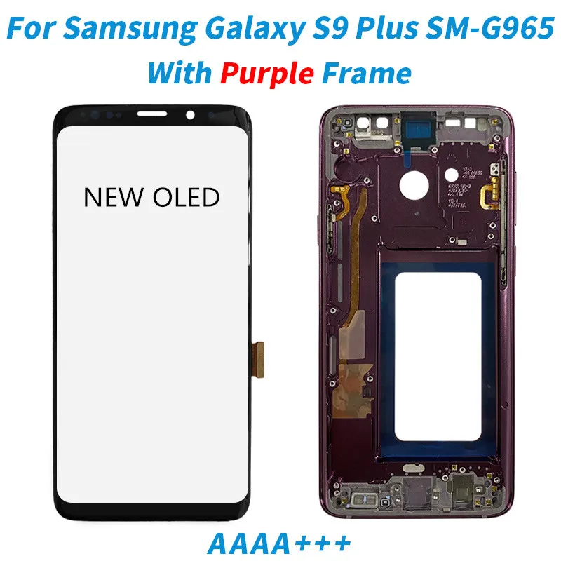 Super OLED S9Plus LCD For SAMSUNG Galaxy S9 PLUS G965F S9+