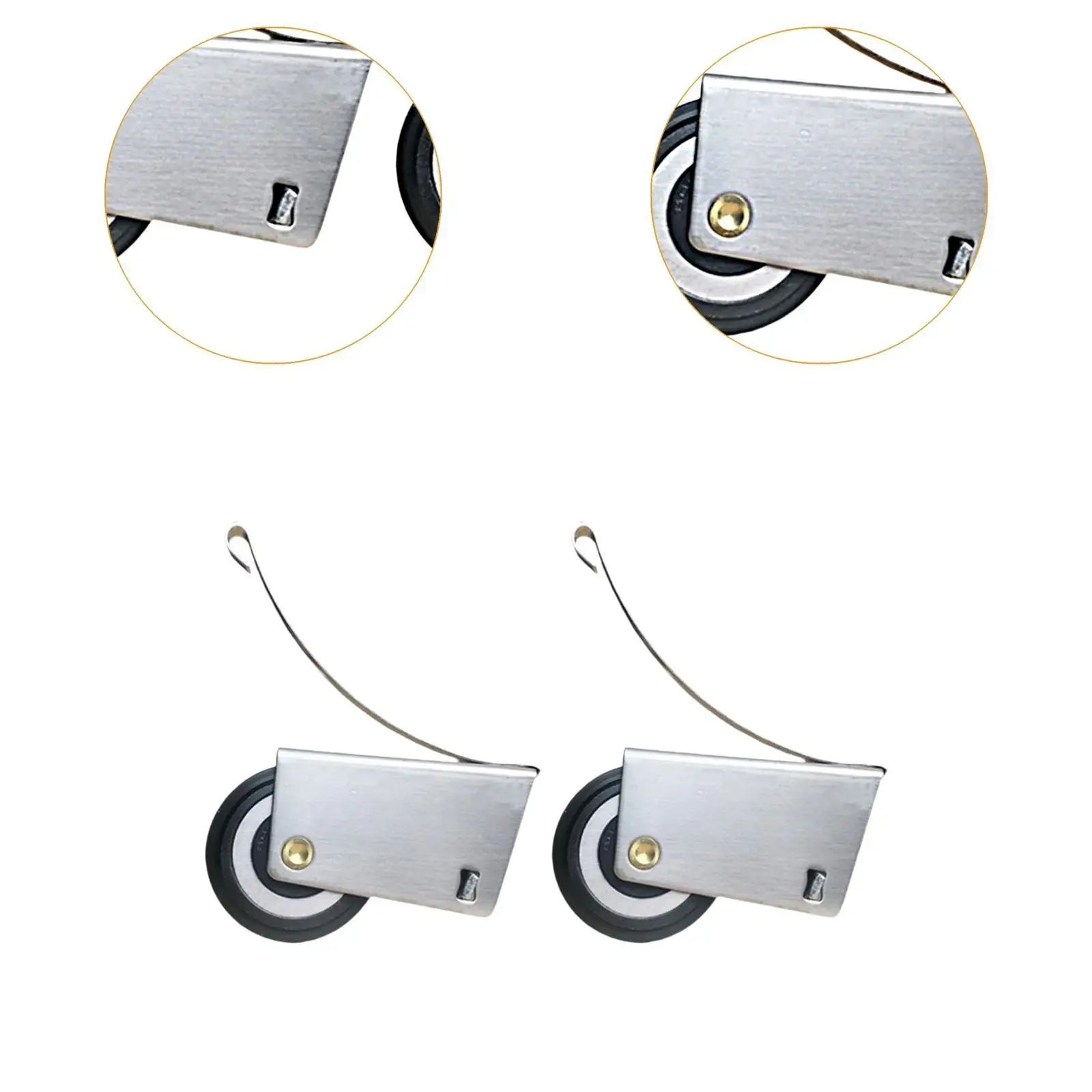 2 Pieces Track Pulley Walker Bearing Sliding Glass Door Rollers High Performance Door Track Roller Mute Cabinet Wheel