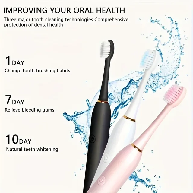 Automatic Electric Toothbrush Charging Six-speed Automatic Toothbrush Adult CHILDREN'S Universal Soft-bristle 2