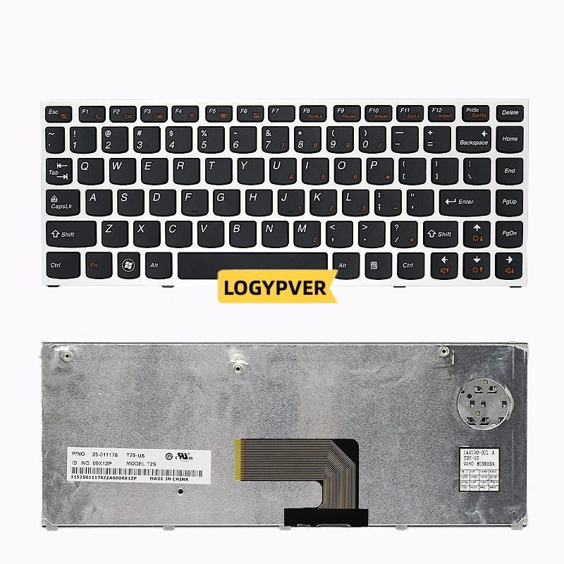 

Английская клавиатура для ноутбука LENOVO Ideapad u460 u460a