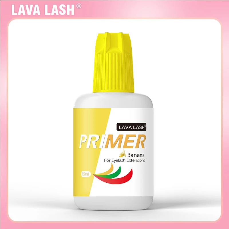 

15ml Lava Lash Banana Primer False Eyelashes Extensions Suppliers Glue Original Korea Beauty Adhesive Hardener Professinal