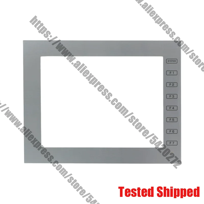 V9080ICD V9080ISD V9080iSD-116 터치패드용 오버레이 보호 필름이 있는 터치 스크린 패널