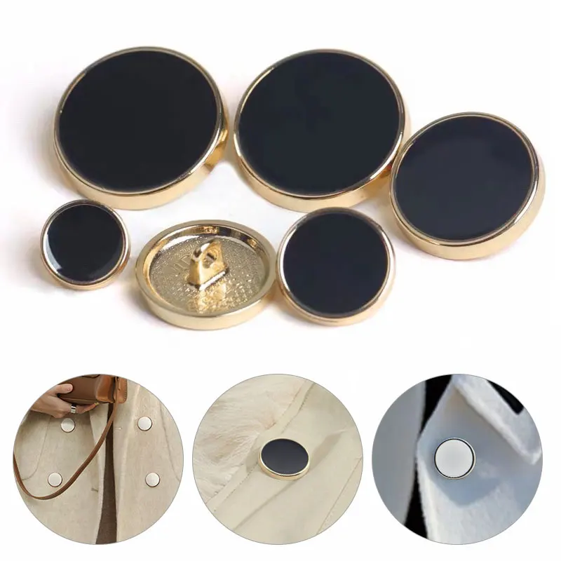 

10pcs/lot Sewing Button Clothing Metal Button Resin for Needlework Diy Accessories Decorative Buttons for Clothes Handbags Shirt