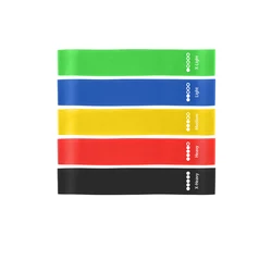 Enhanced Fitness Resistance Band for Yoga and Crossfit Training (Polychrome 5pcs)