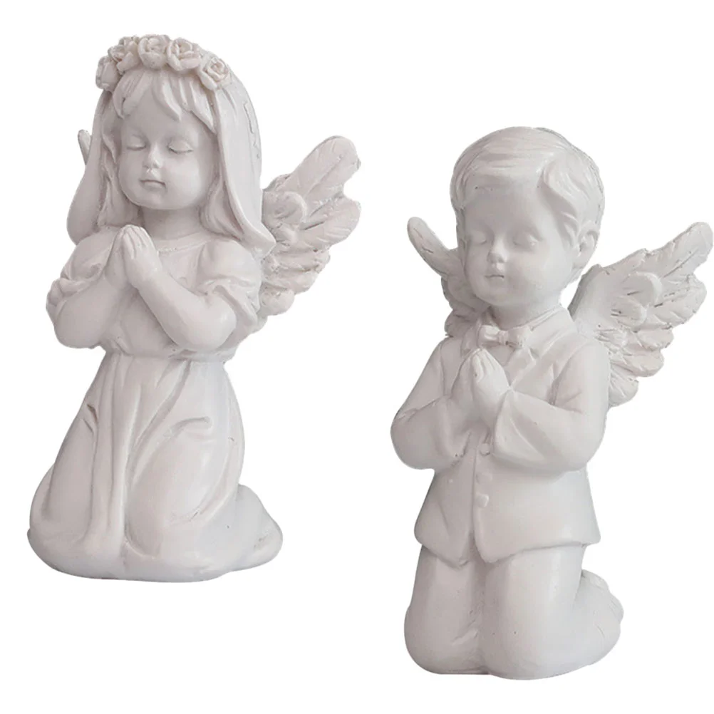 

Ornaments Resin Craft Home Crafts Lovely Decor Desktop Decoration Angel Statue Adornment Figure