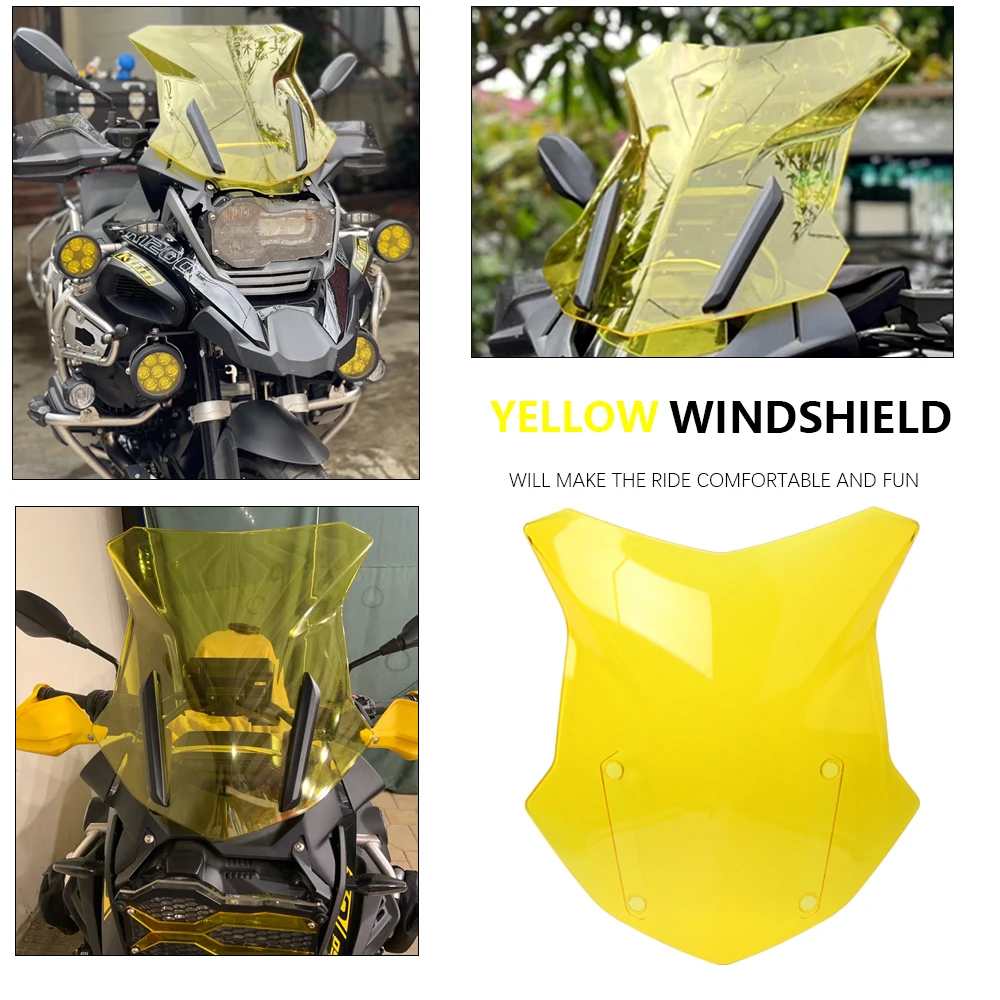 Windscreen Windshield Wind Shield Screen Protector Parts for BMW R1250GS R1200GS R1200GS R 1200 GS LC R1250GS ADV Adventure,motorcycle windshield