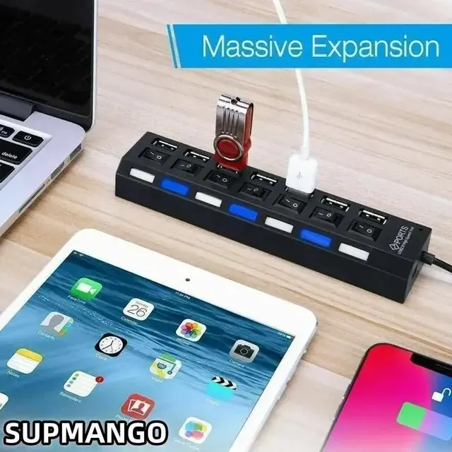 USB Hub Adapter with Multi Ports 4