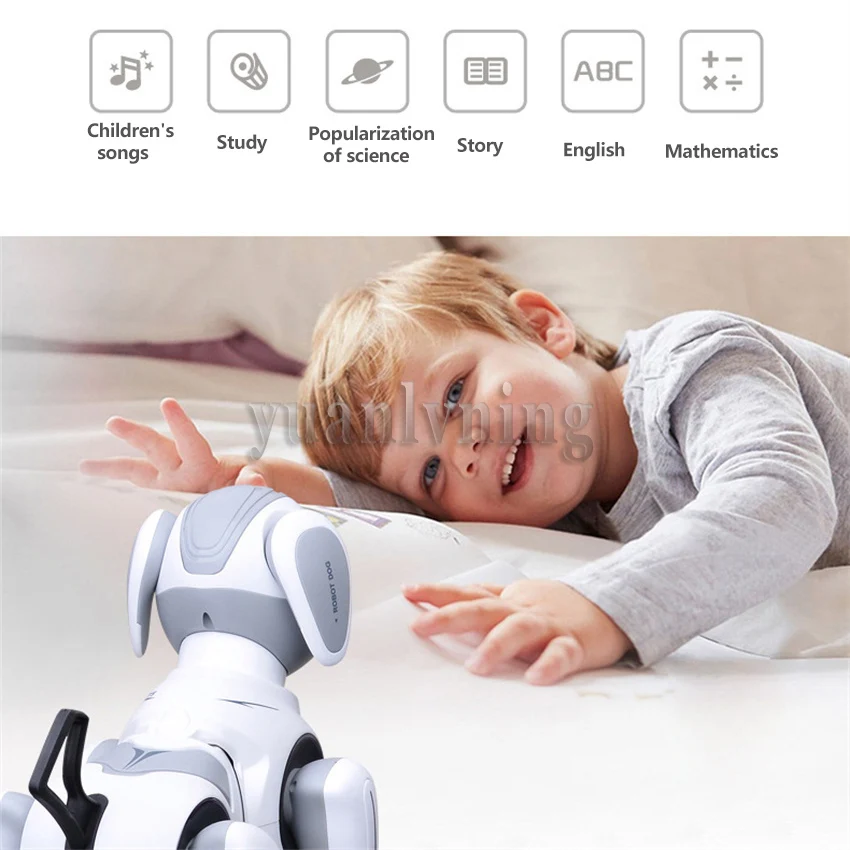 RC Remote Control Dogs Toy Educational Electronic Pet Smart Robot Dog Voice Music Song Children's Toys Child Kid Gifts 5