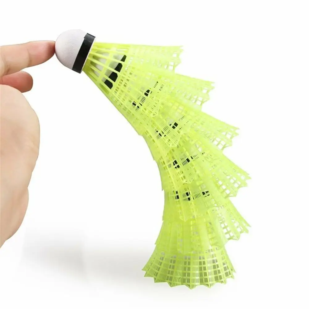Nylon Badminton Shuttlecocks with Great Stability Durability Indoor Outdoor Sports Training Balls Homehold Training Balls