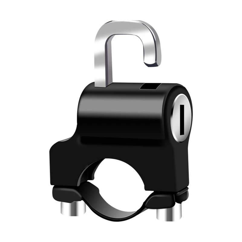 

Motorcycle Helmet Lock Anti-Theft Bicycle Helmet Security Locks with 2 Keys and Installation Tool Security Portable Helmet Lock