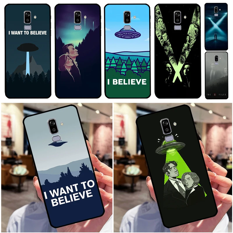 The X Files I Want To Believe Case For Samsung Galaxy J4 J6 Plus J8 2018 A6 A7 A8 A9 A3 A5 J1 2016 J3 J5 J7 2017 Cover