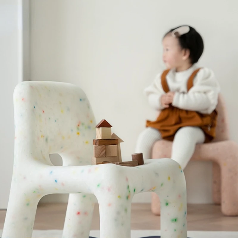 

Internet Celebrity Ins Starry Sky Children Chair Creative Backrest Low Stool Kindergarten Baby Small Bench