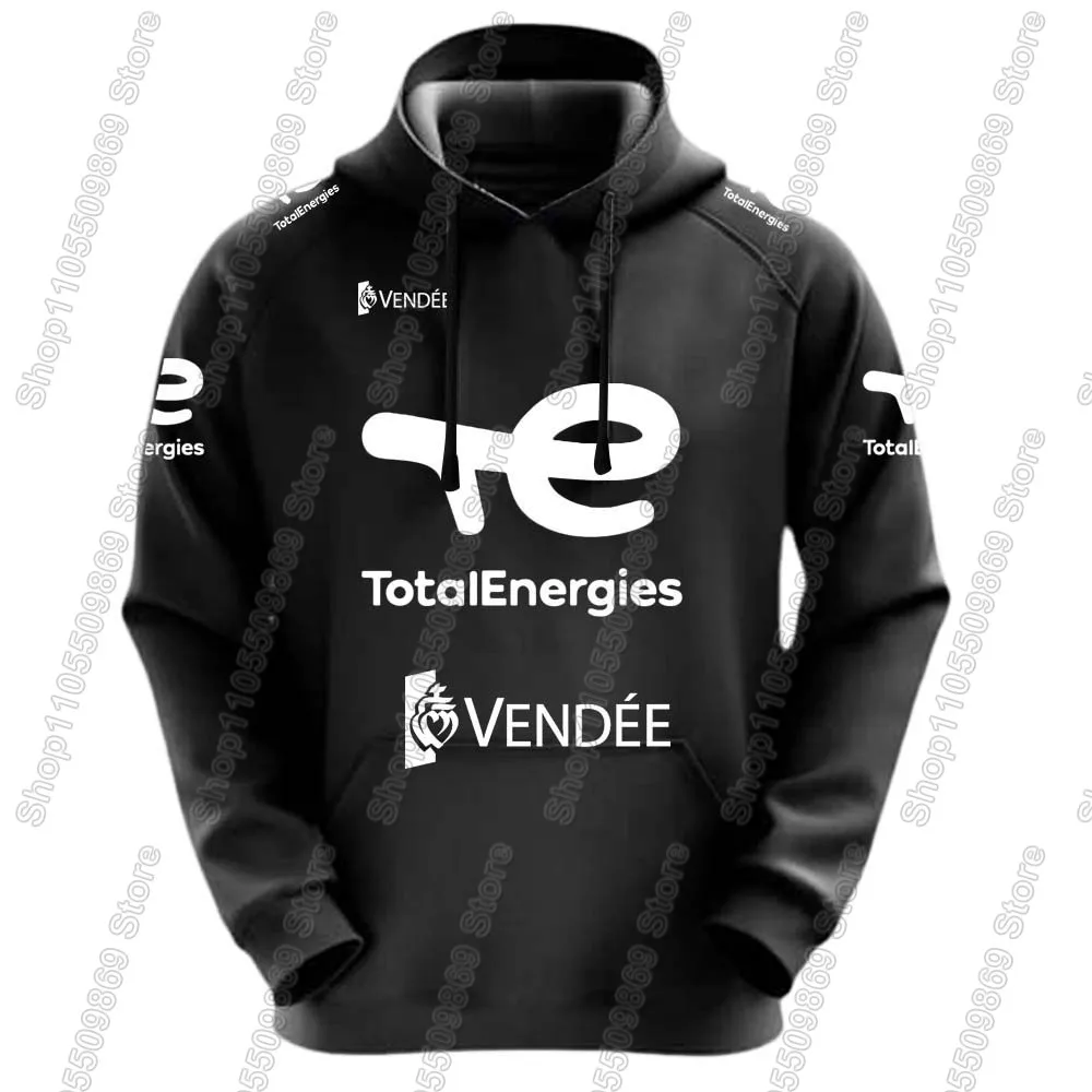 Total New Energies 2026 팀 후디 남성 캐주얼 스웨트셔츠 겨울 골든 후디 사이클링 의류 후디 스트리트웨어 스포츠웨어