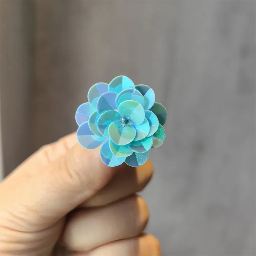 Bunte Schuh dekoration Clip Mode Turnschuhe Schnürsenkel Pailletten besetzte Blume Schnürsenkel Schnalle würzige Mädchen Schuh Charm Accessoires – Detail 8