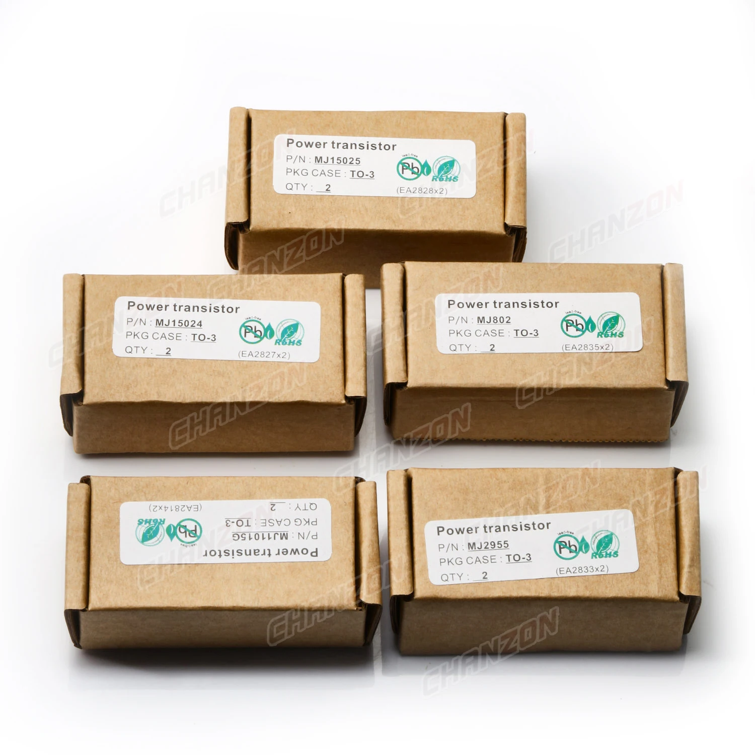 2Pcs ZU-3 TO3 MJ11015G MJ15024 MJ15025 MJ2955 MJ802 Power Transistor Bipolar Junction Assorted Triode Rohr Integrierte Schaltung – Detail 2